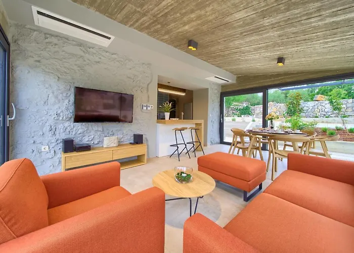 펜션 Family Friendly House With A Swimming Pool Bajcici, Krk - 19311