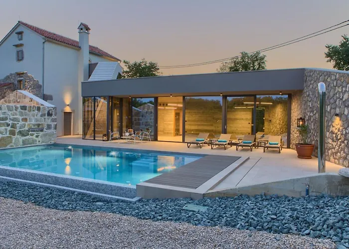 펜션 Family Friendly House With A Swimming Pool Bajcici, Krk - 19311 *